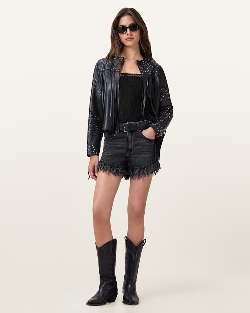 Vera Black Lace Bodysuit