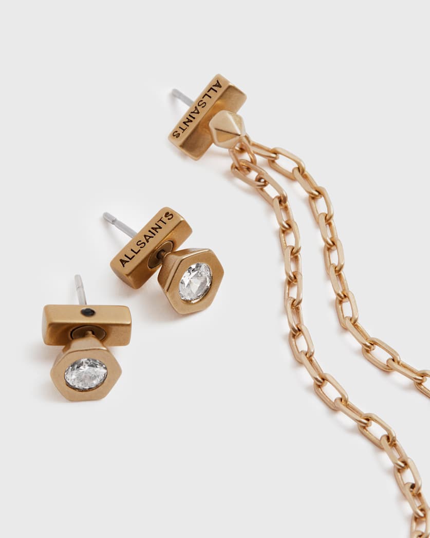 Bijou Gold-Tone Ear Cuff Earring Set
