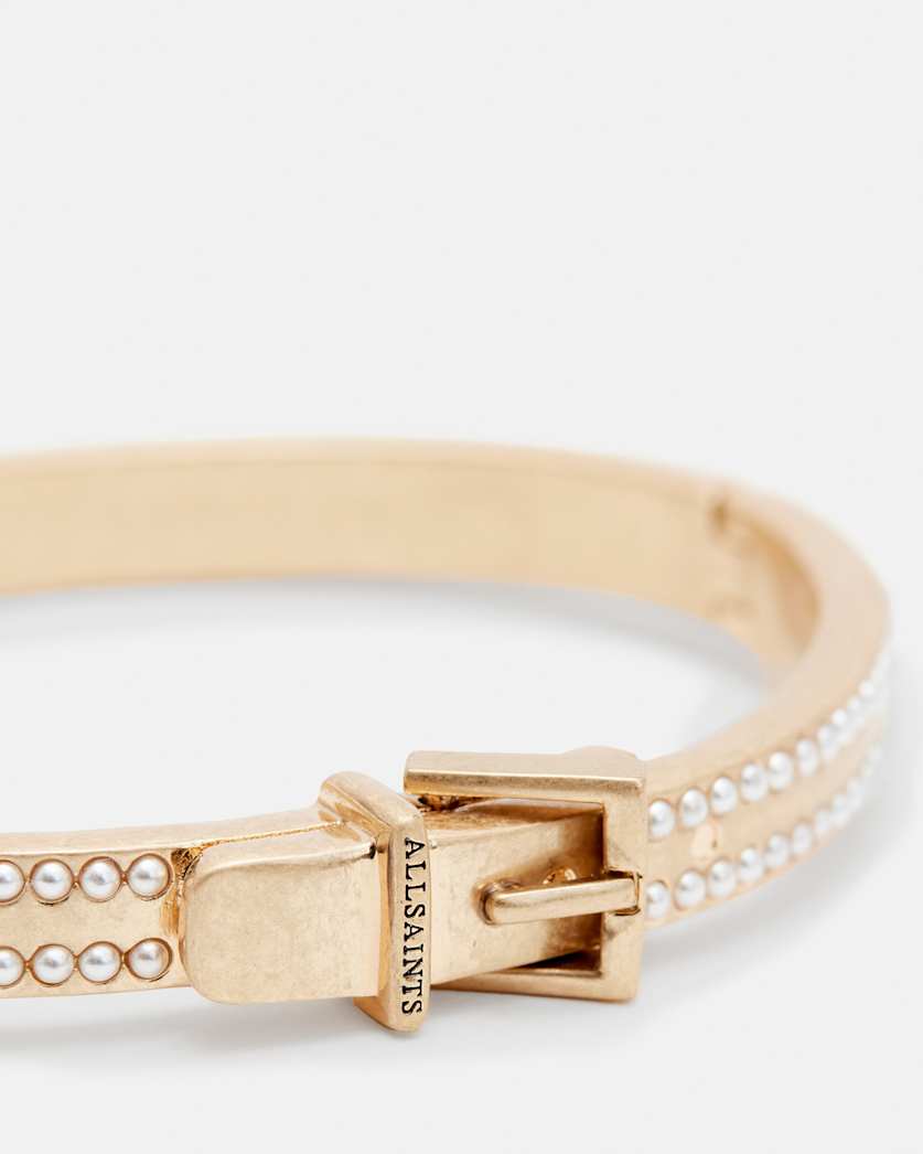 Brea Beaded Buckle Shape Bracelet