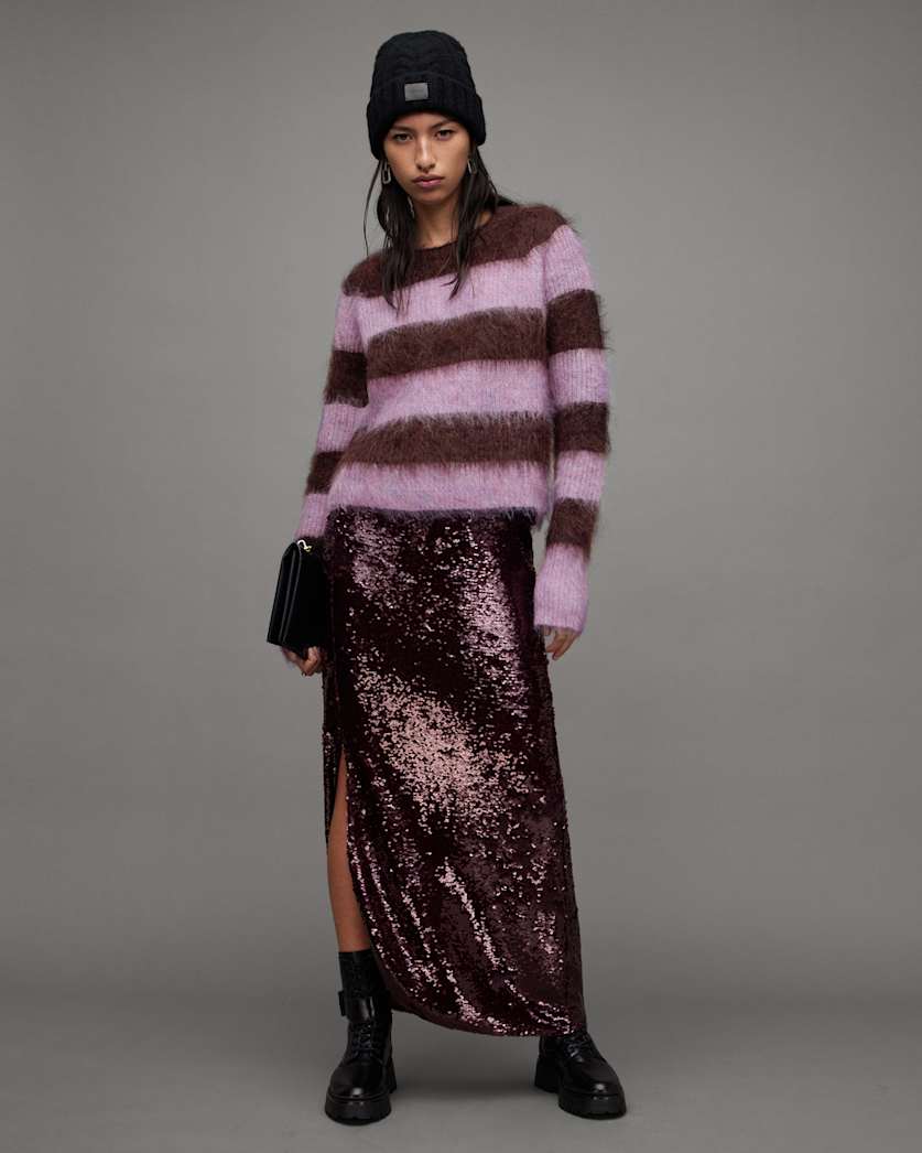 Lou Brushed Striped Jumper