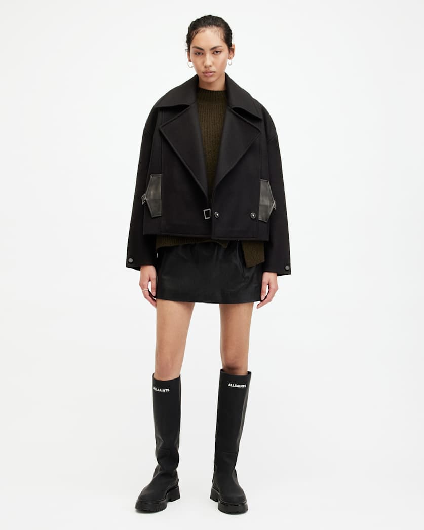 Cooper Oversized Cropped Jacket