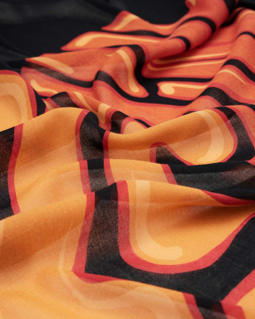 Luvo Large Square Logo Scarf