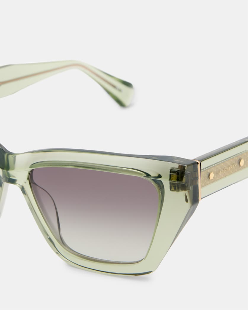 Kitty Rectangular Cat Eye Sunglasses
