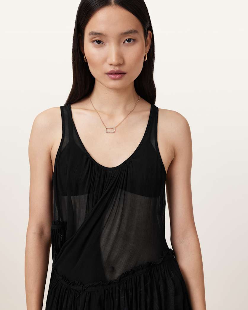 Rach Tiered Sheer Top