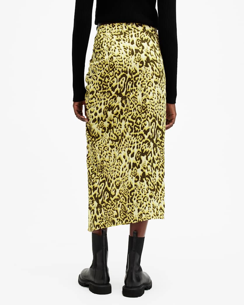 Carla Gathered Midi Skirt