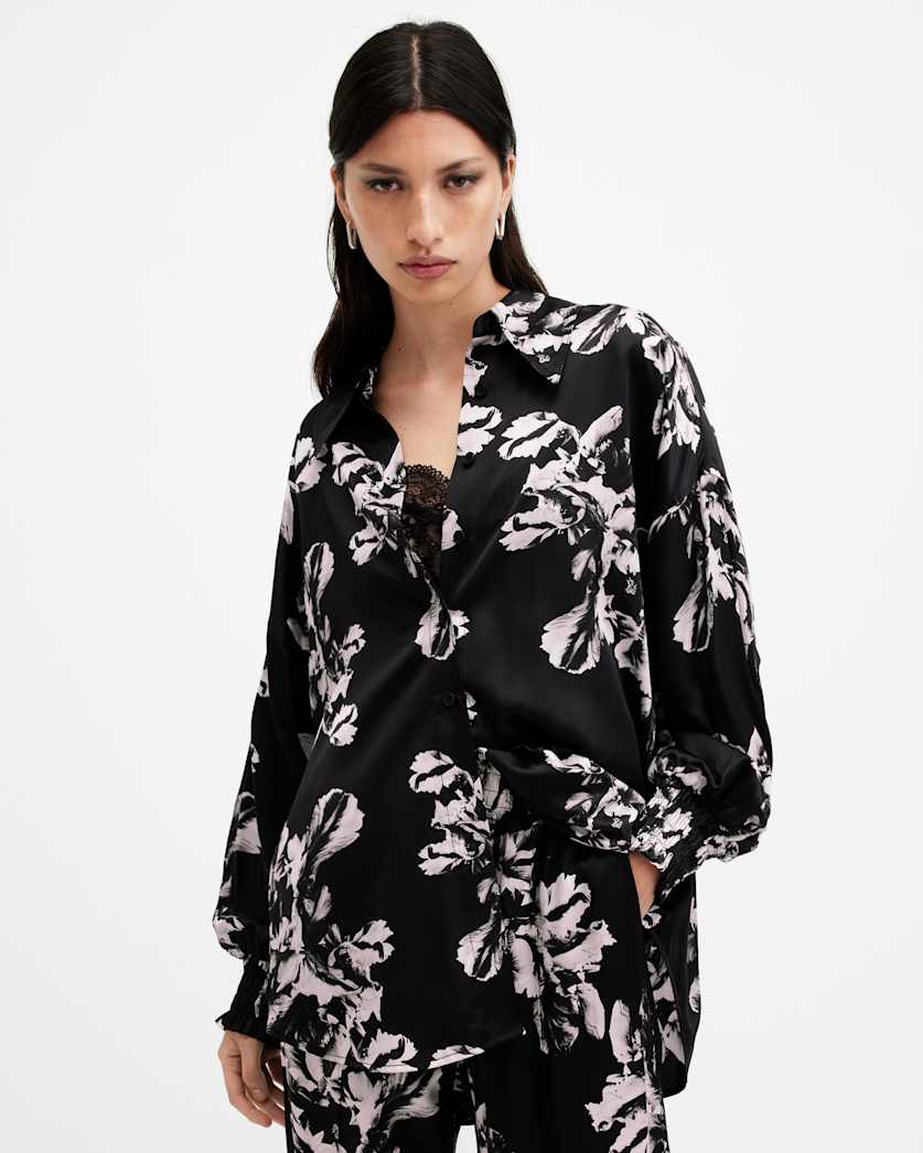 Charli Relaxed Fit Silk Blend Shirt