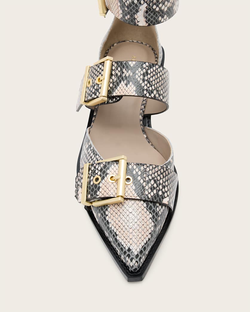 Sutton Leather Pointed Toe Shoes