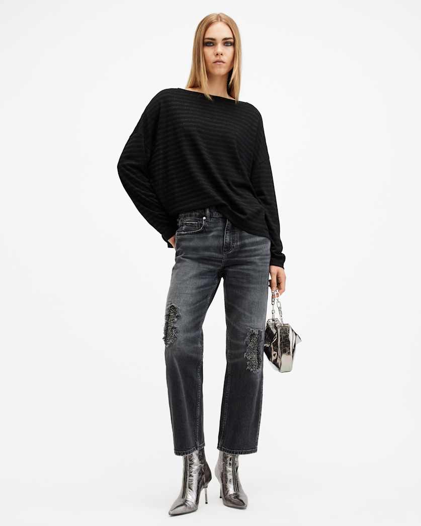 Rita Relaxed Fit Stripe T-Shirt