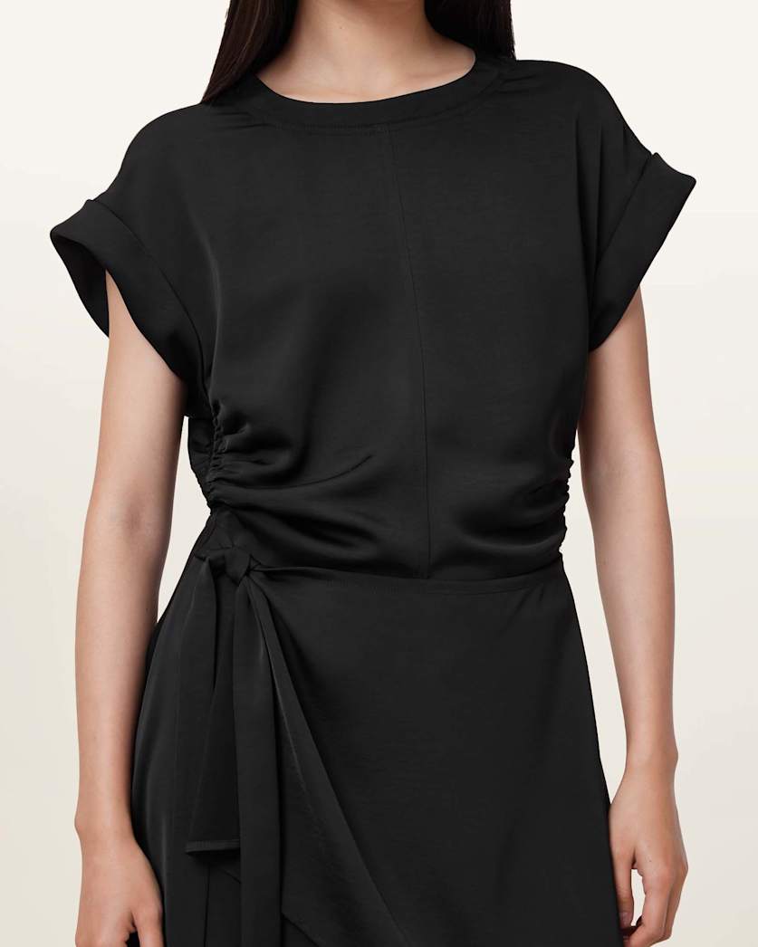 Riko Wrap Mini Dress