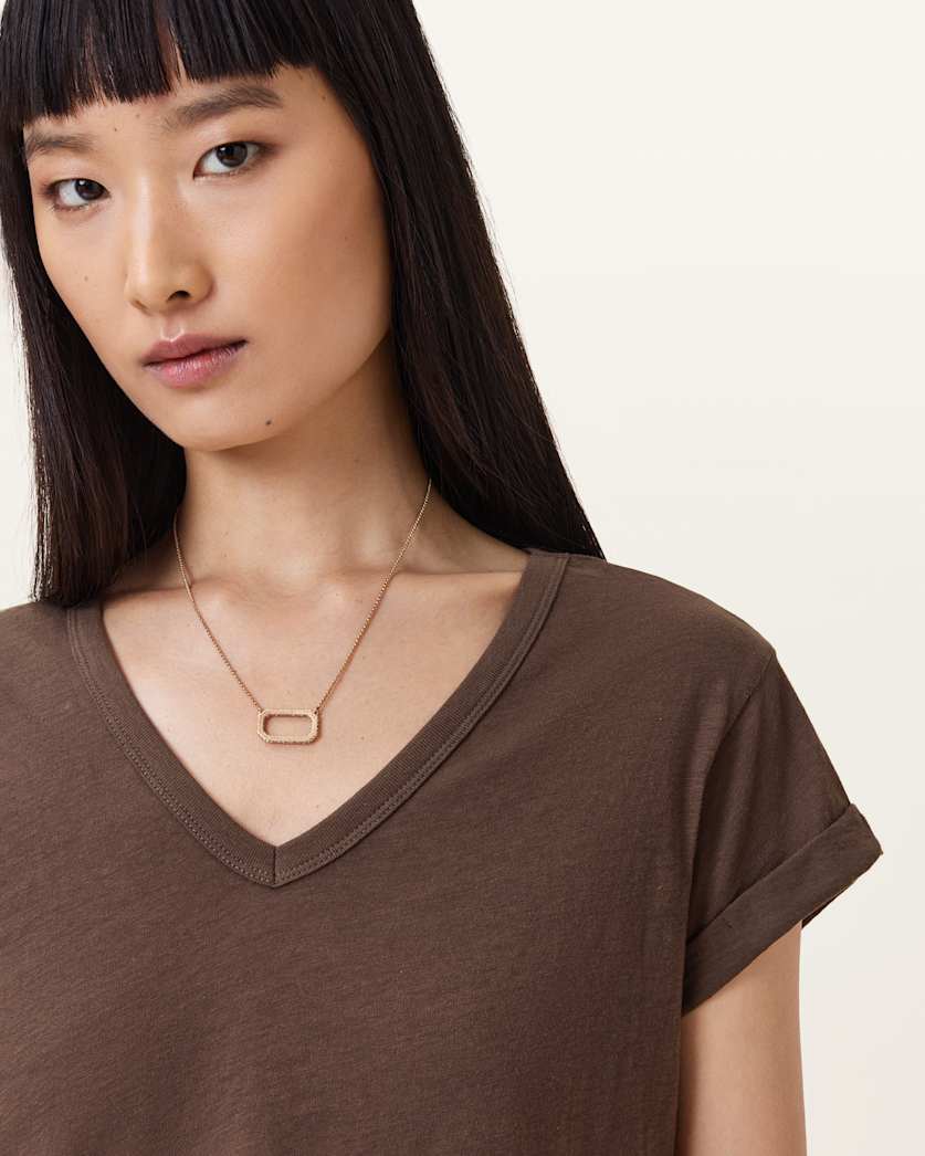 Anna V-Neck Short Sleeve T-Shirt