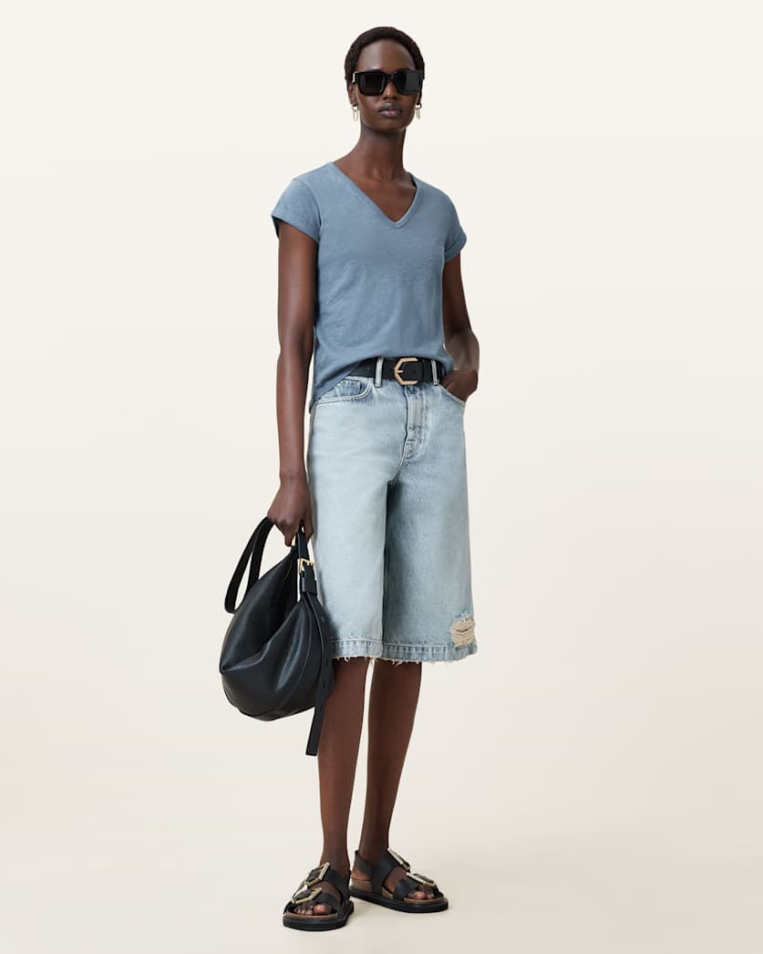 Anna V-Neck Short Sleeve T-Shirt