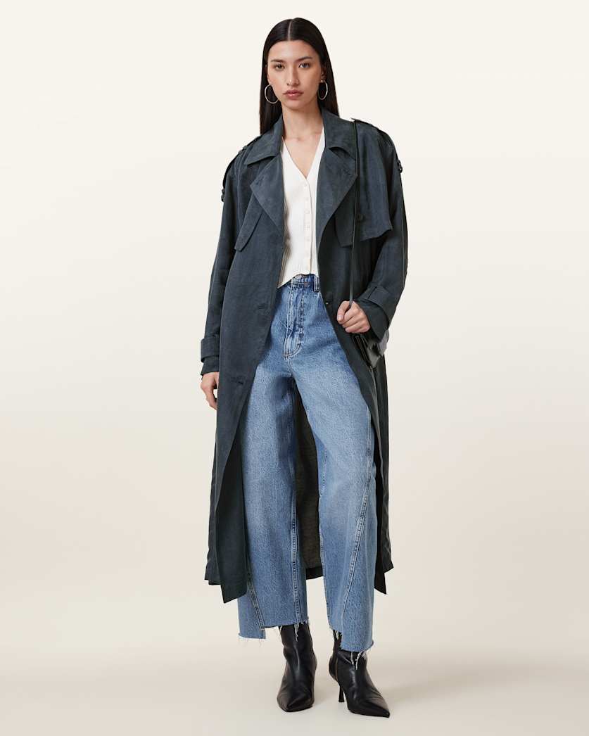 Linnie Lightweight Trench Coat
