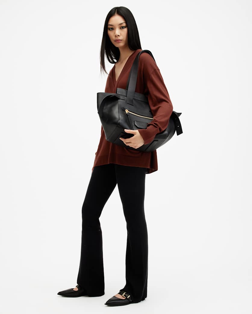 Bern Merino Wool V-Neck Jumper