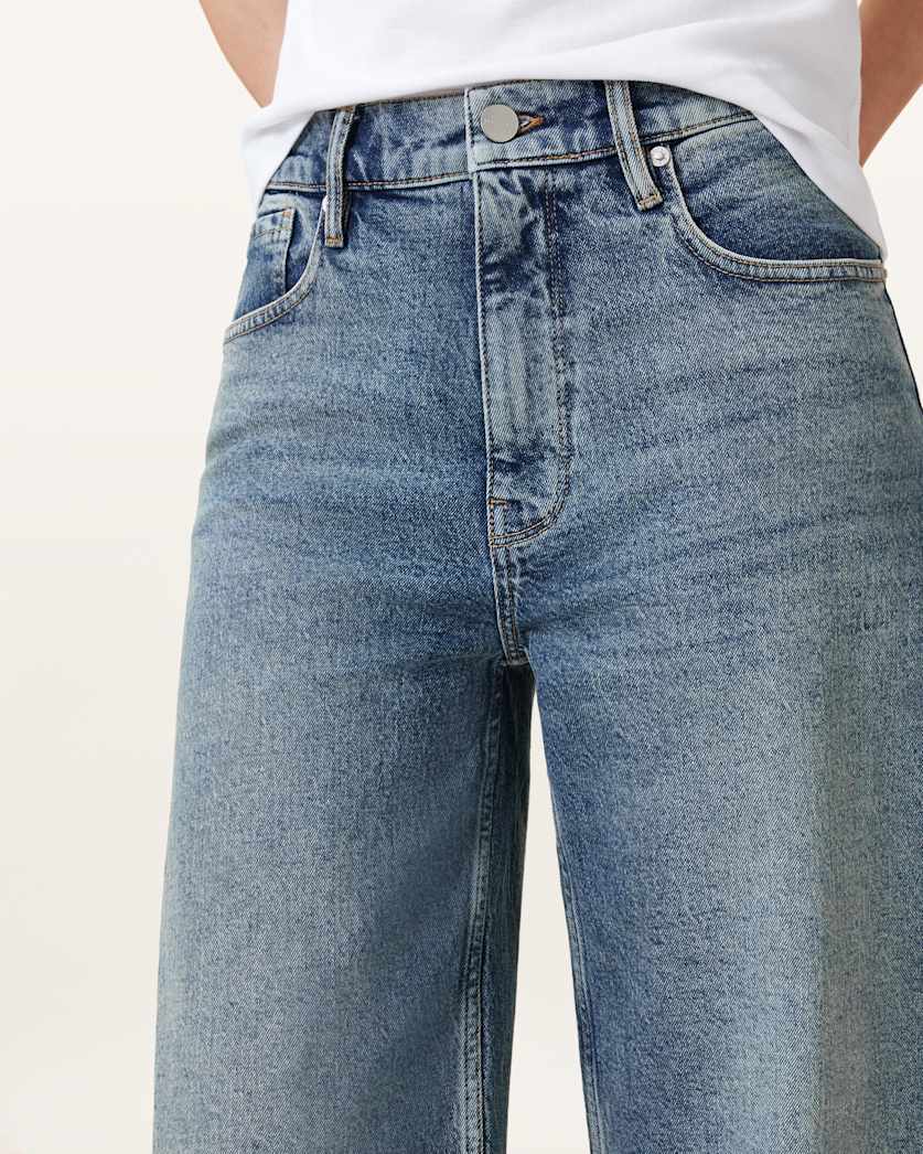 Sadie Barrel Leg Denim Jeans