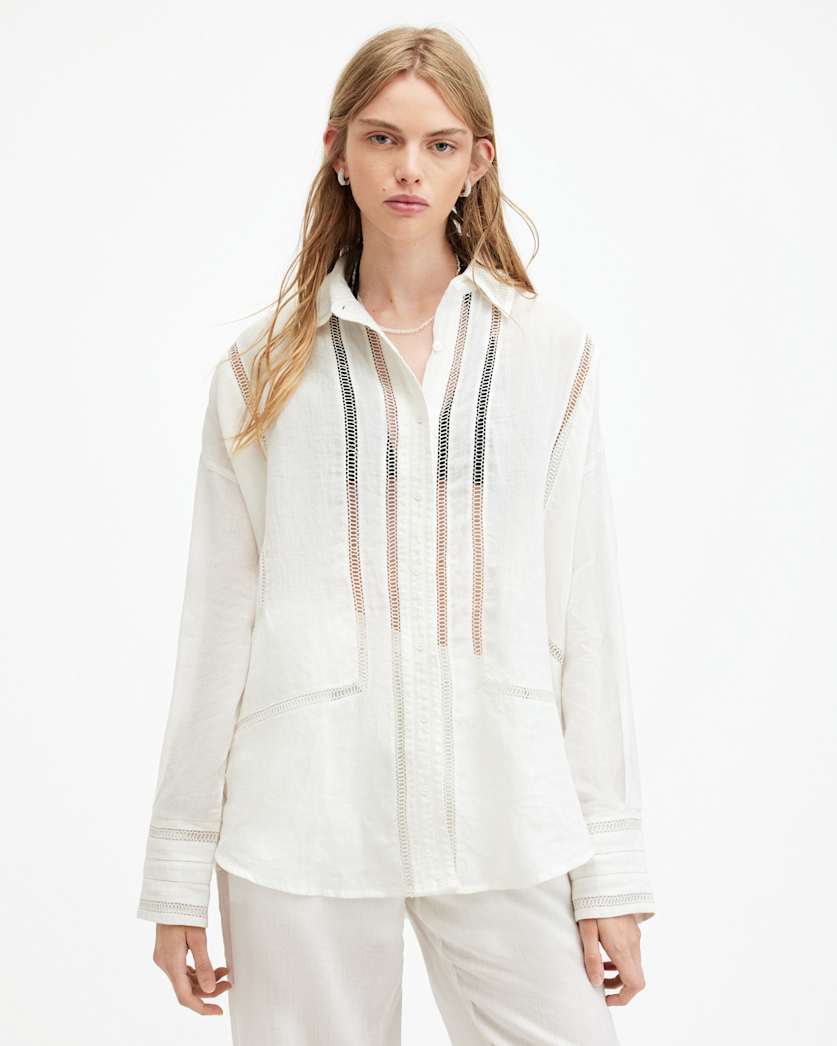 Jade Relaxed Fit Linen Shirt