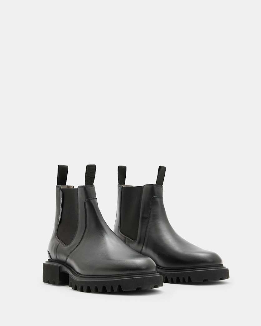 Ada Leather Ankle Boots