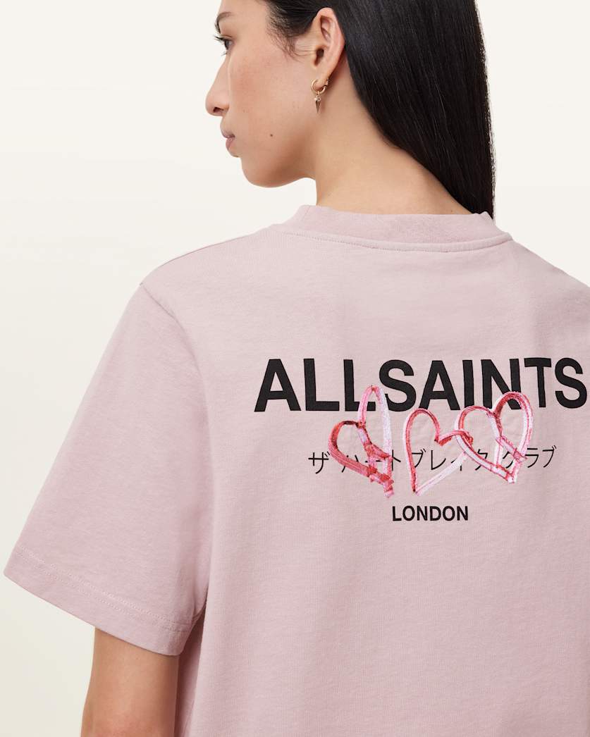 Amore Lisa Boxy Crew Neck T-Shirt