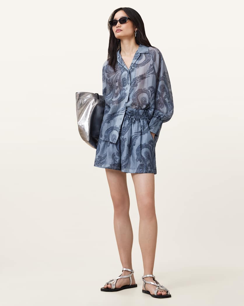 Isla Printed Long Sleeve Shirt