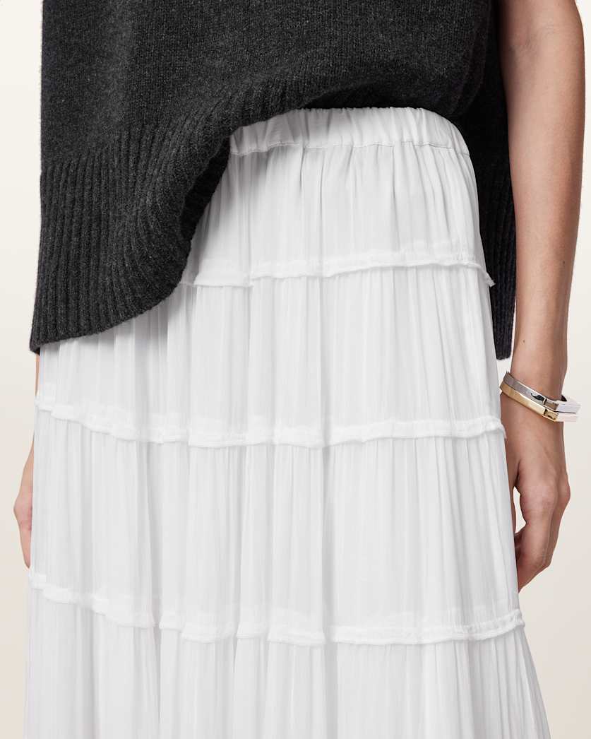 Eva Tiered Maxi Skirt