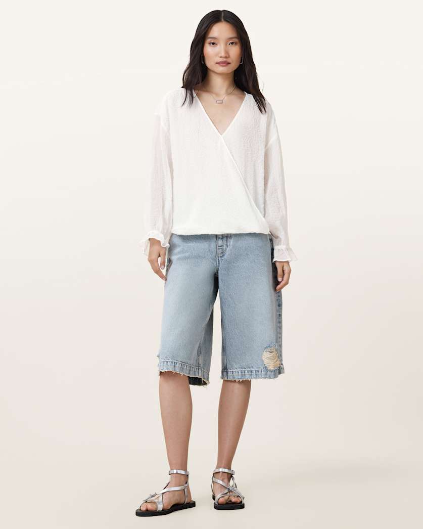 Penny Wrap Over Shirt