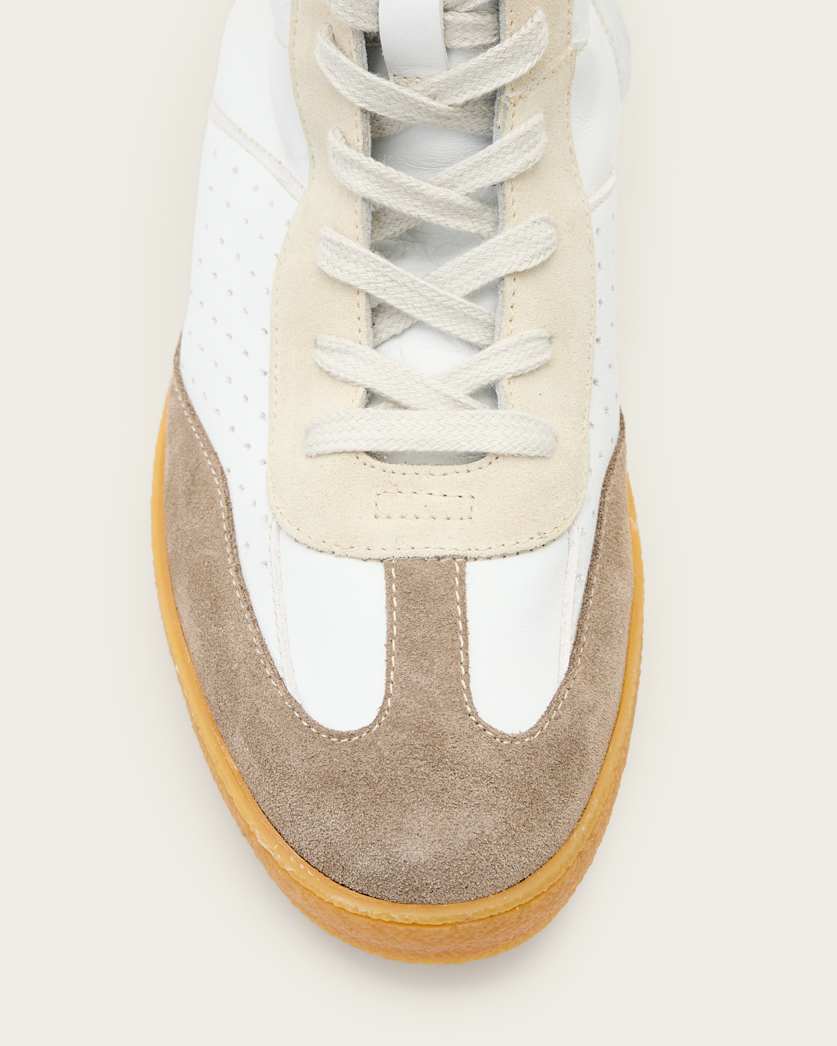 Louise Leather High Top Trainers