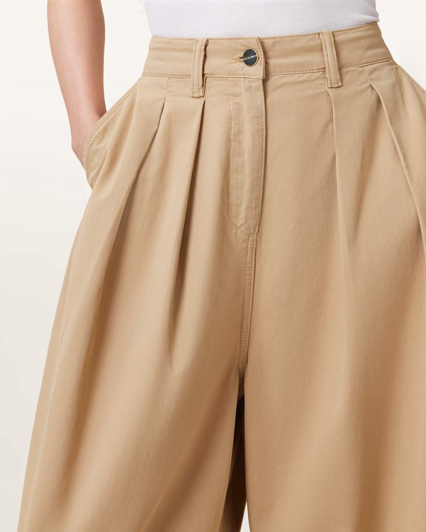 Becca Barrel Leg Trousers