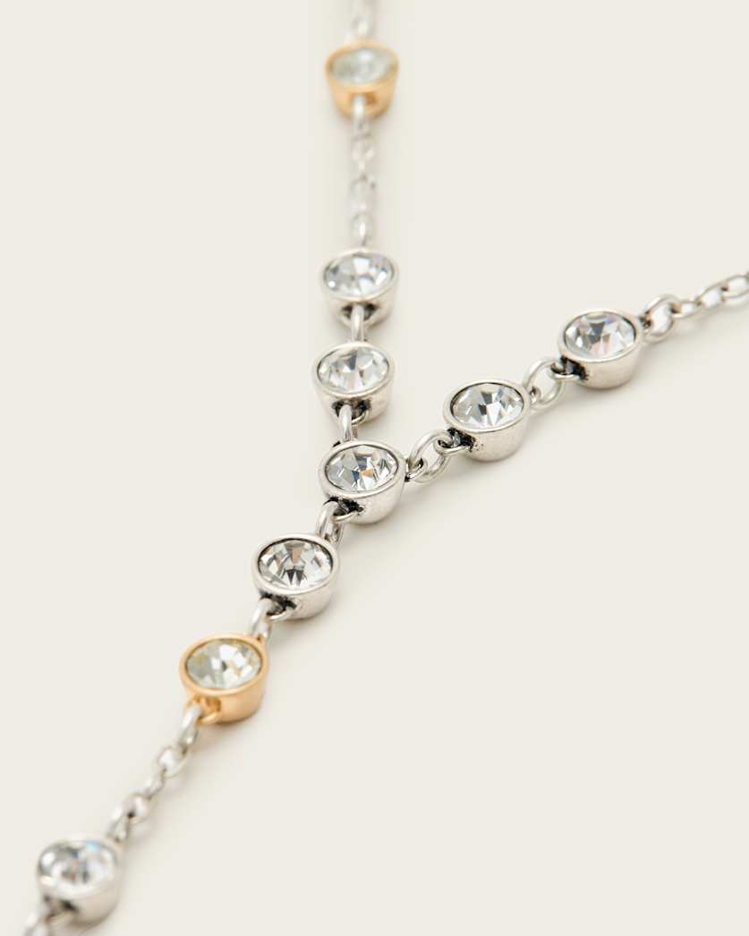 Pippa Crystal Drop Necklace