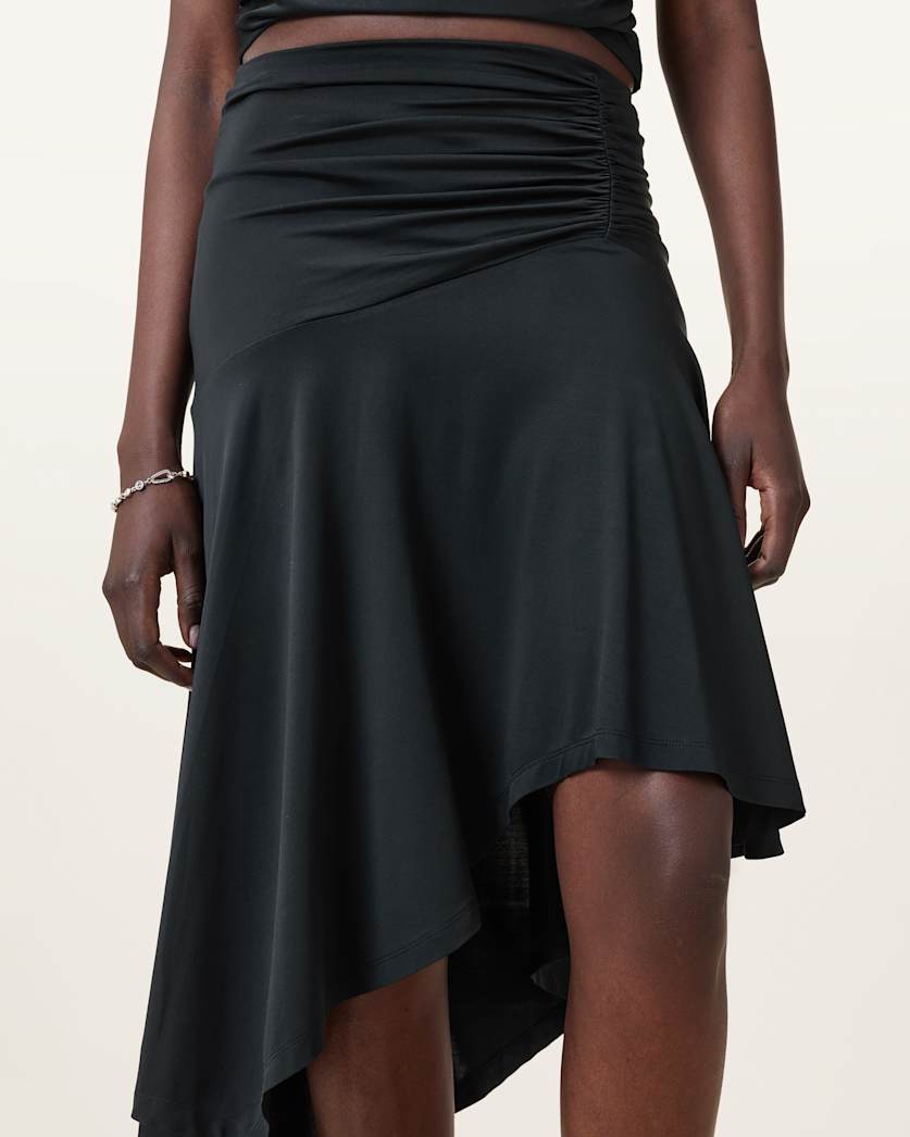 Annalie Jersey Midi Skirt
