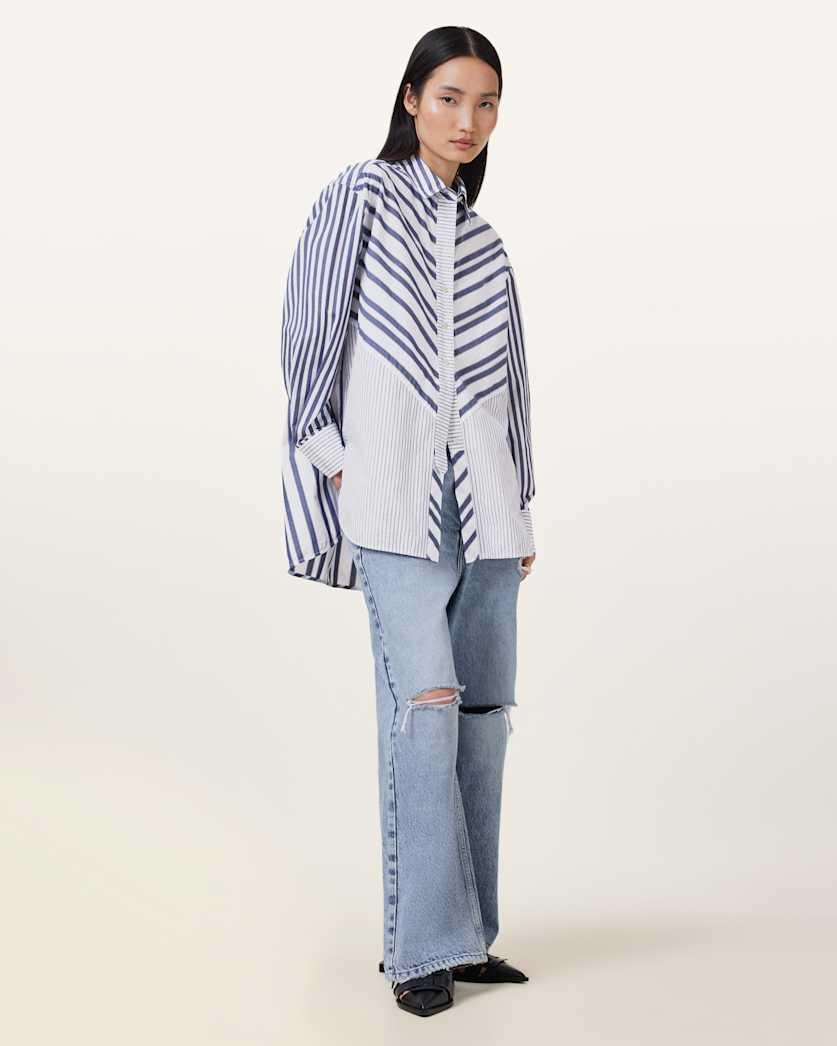 Shannon Striped Cotton Shirt