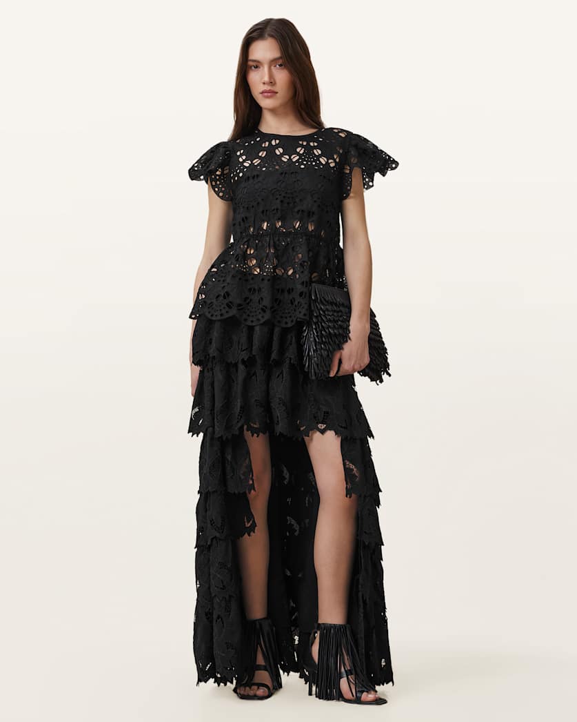 Meadow Embroidered Short Sleeve Top