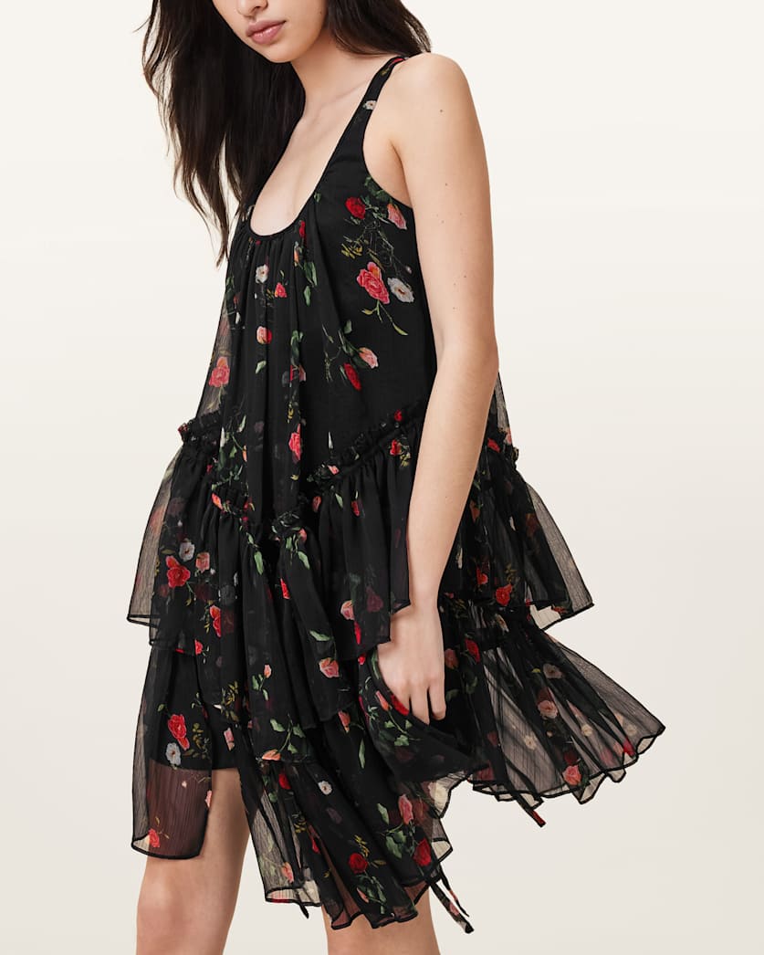 Rach Floral Print Mini Dress