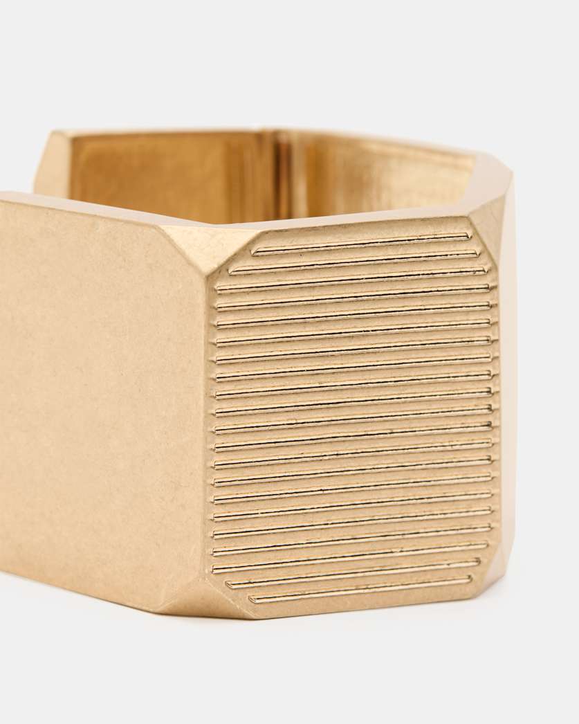 Alex Hexagon Hinge Bangle