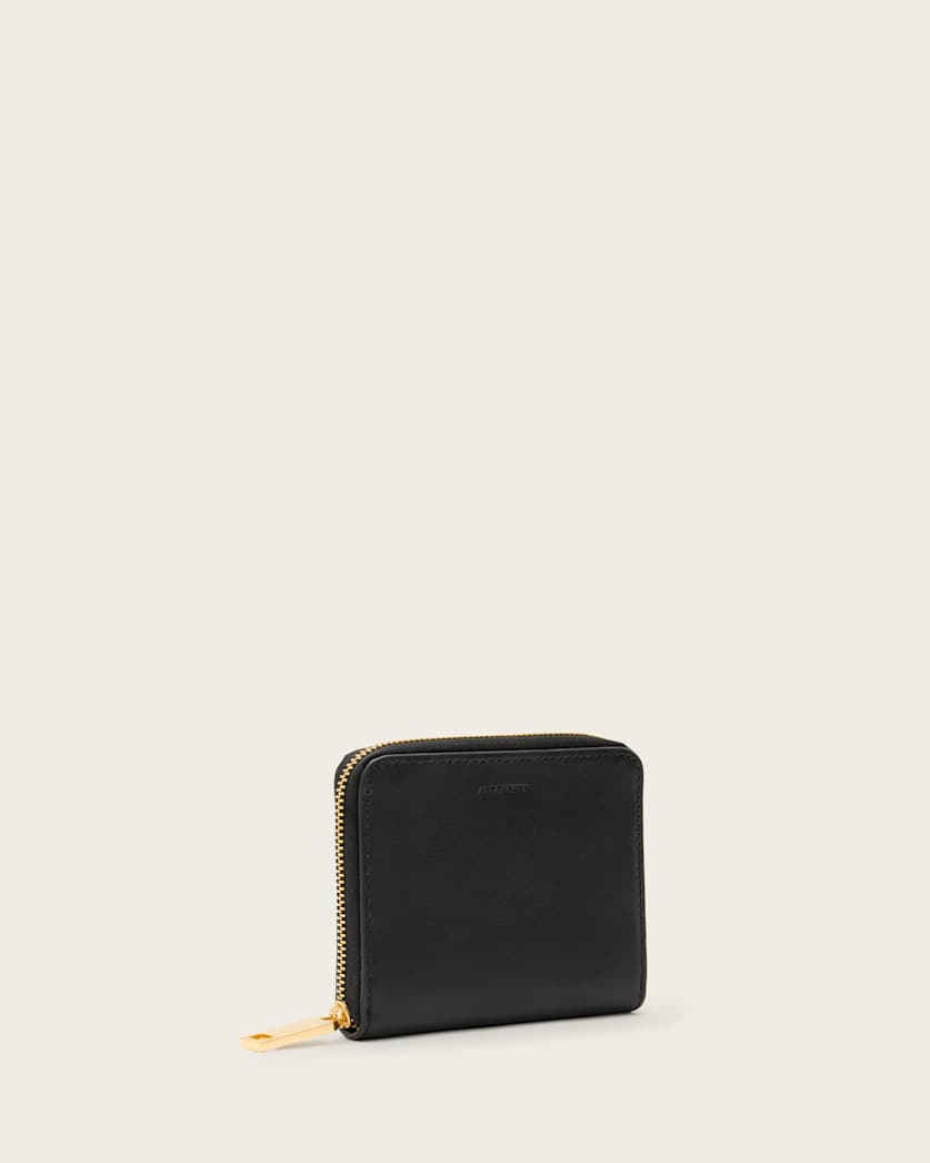 Lena Leather Zip Wallet