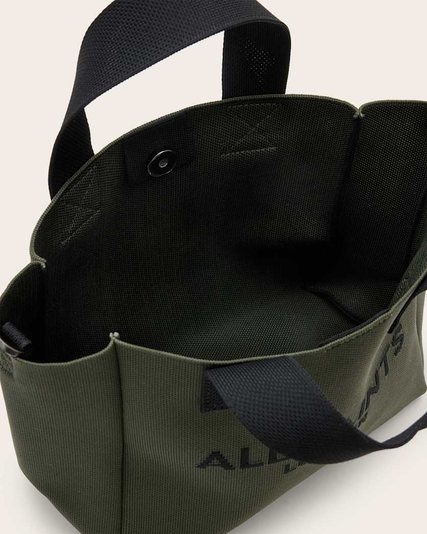 Izzy Logo Print Knitted Mini Tote Bag