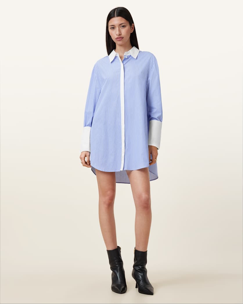 Alber Long Sleeve Shirt Dress