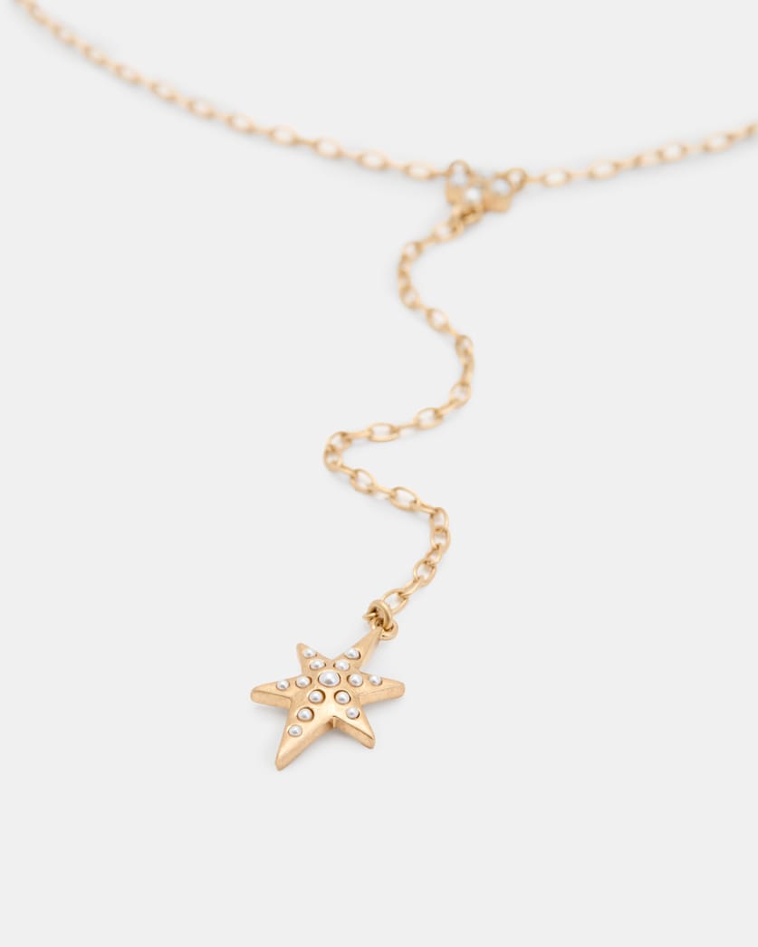 Tiana Star Drop Y-Shaped Necklace