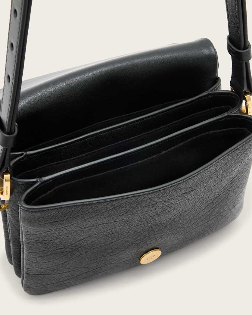 Jupiter Grain Leather Crossbody Bag