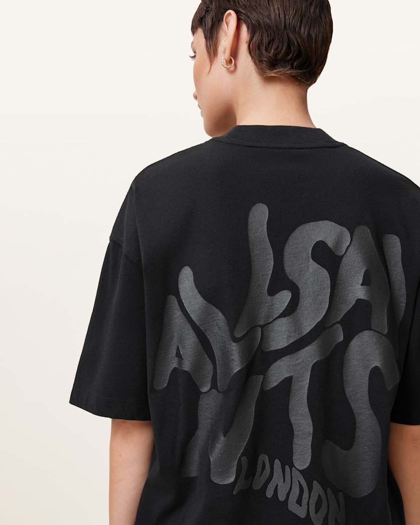 Orlando Logo Print Oversized T-Shirt