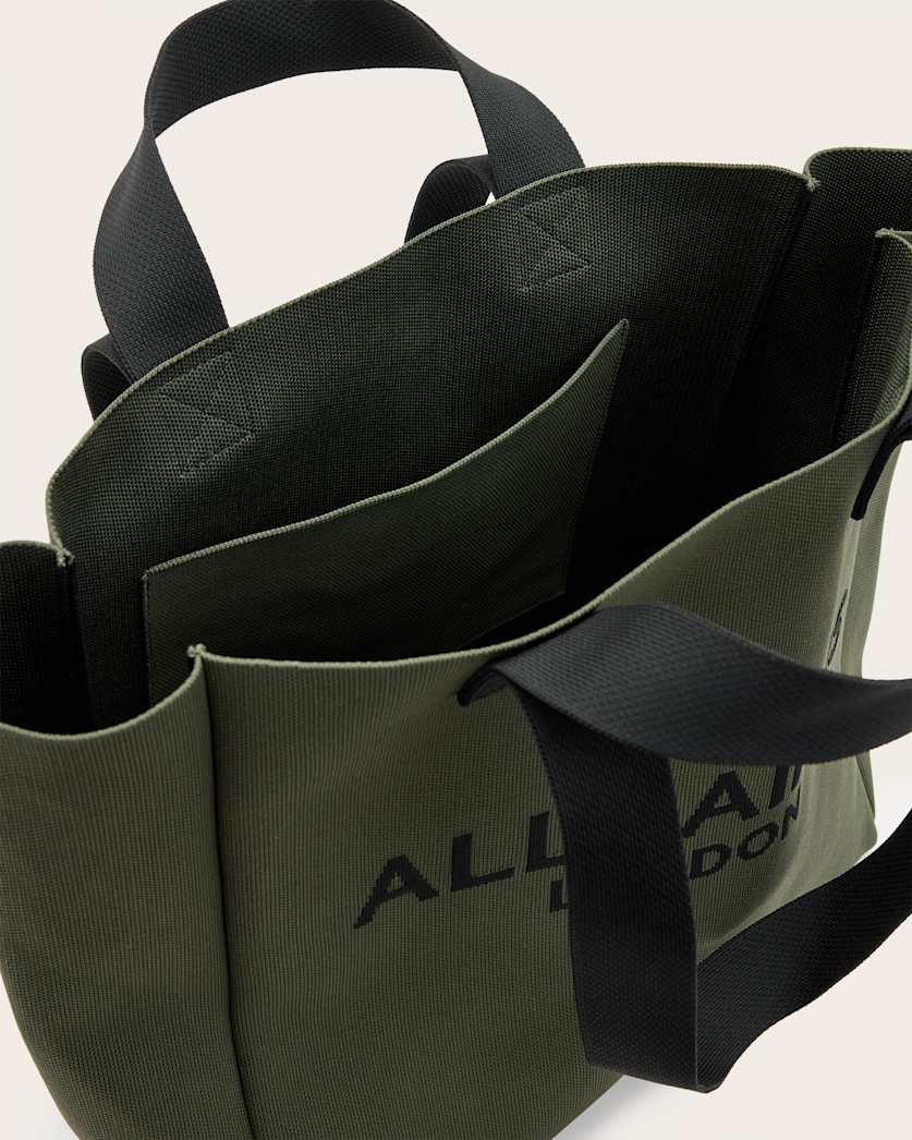 Izzy Large Logo Knitted Tote Bag