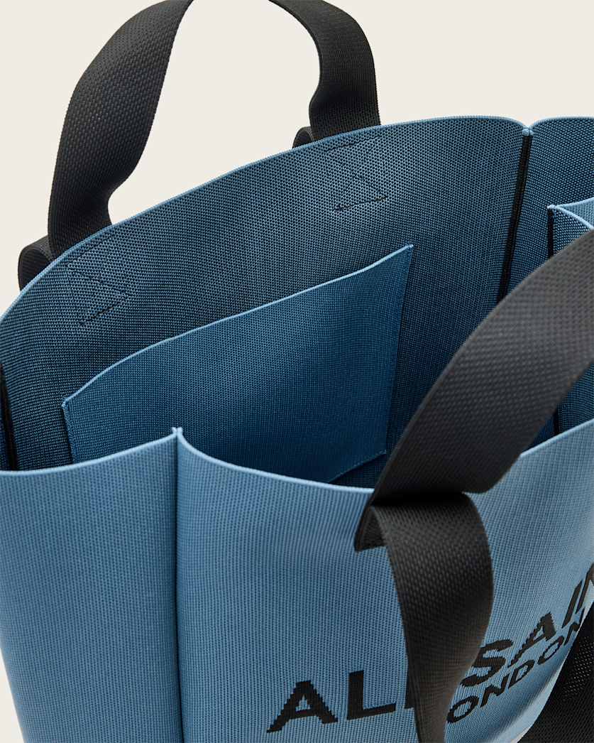 Izzy Large Logo Knitted Tote Bag