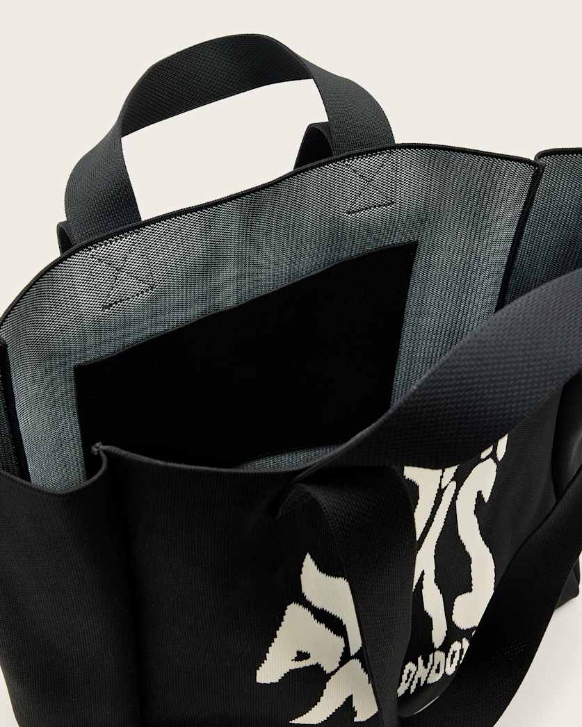 Izzy Orlando Logo Knitted Tote Bag