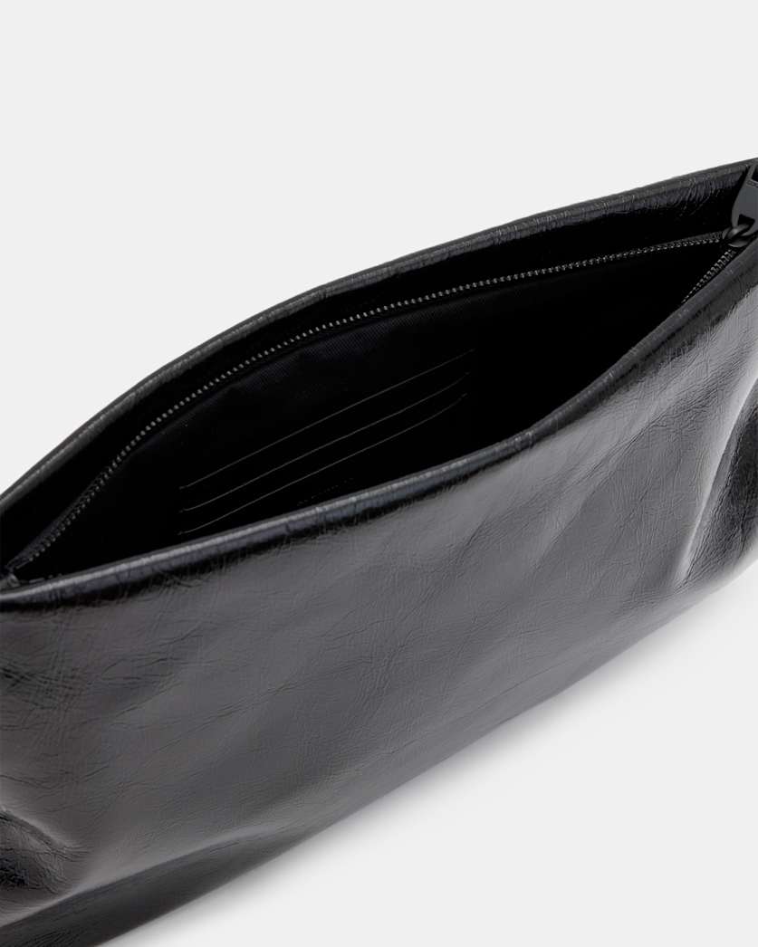 Bettina Leather Clutch Bag