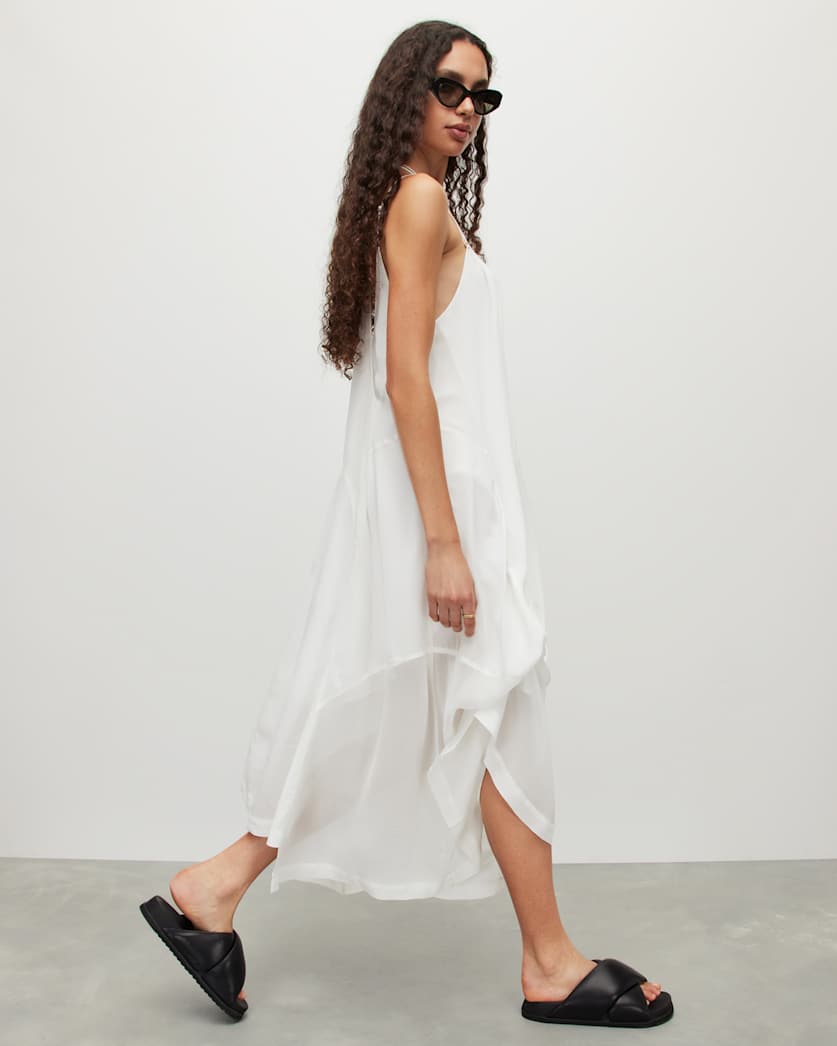 Areena Adjustable Racer Back Maxi Dress