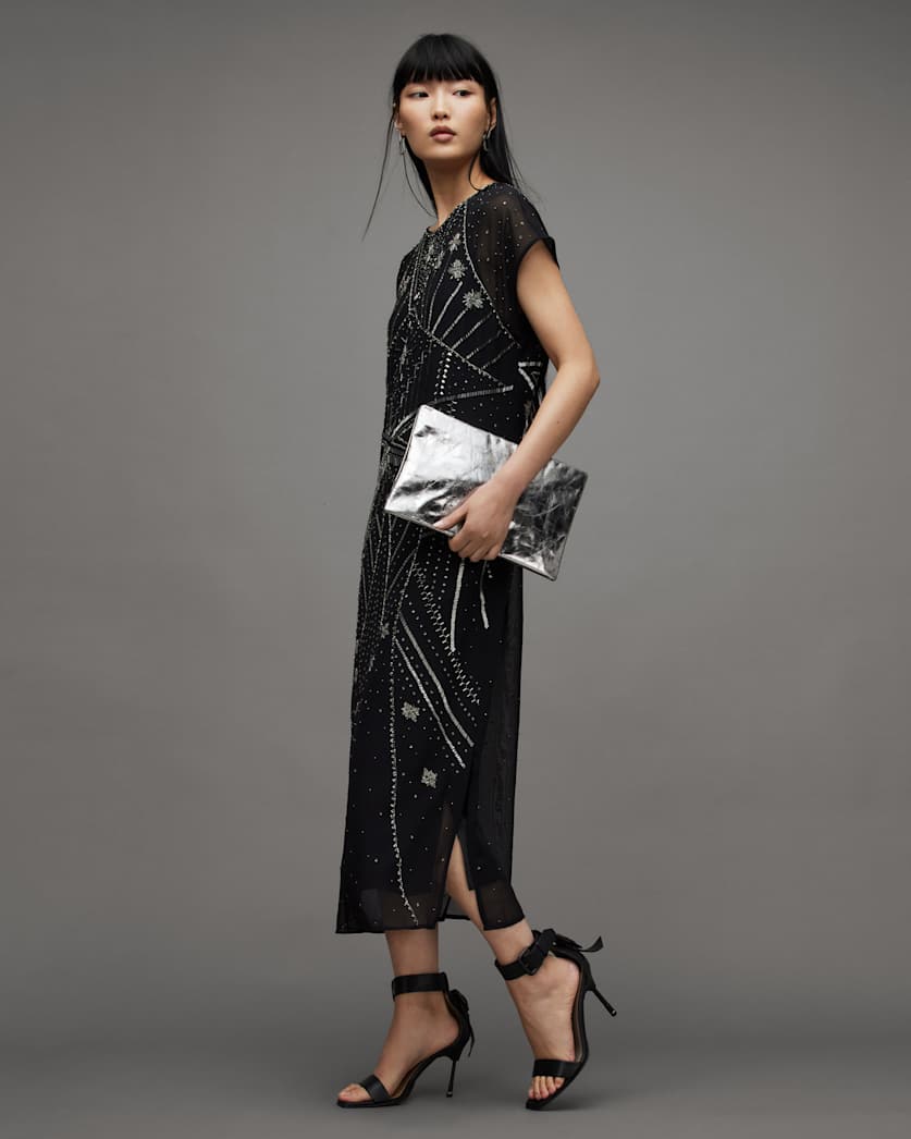 Etta Embellished Maxi Dress