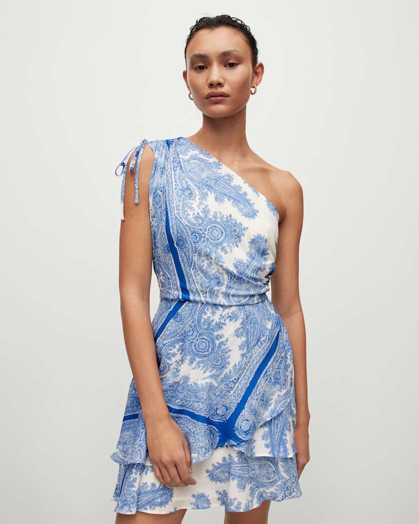 Cayla Rafaela One Shoulder Mini Dress