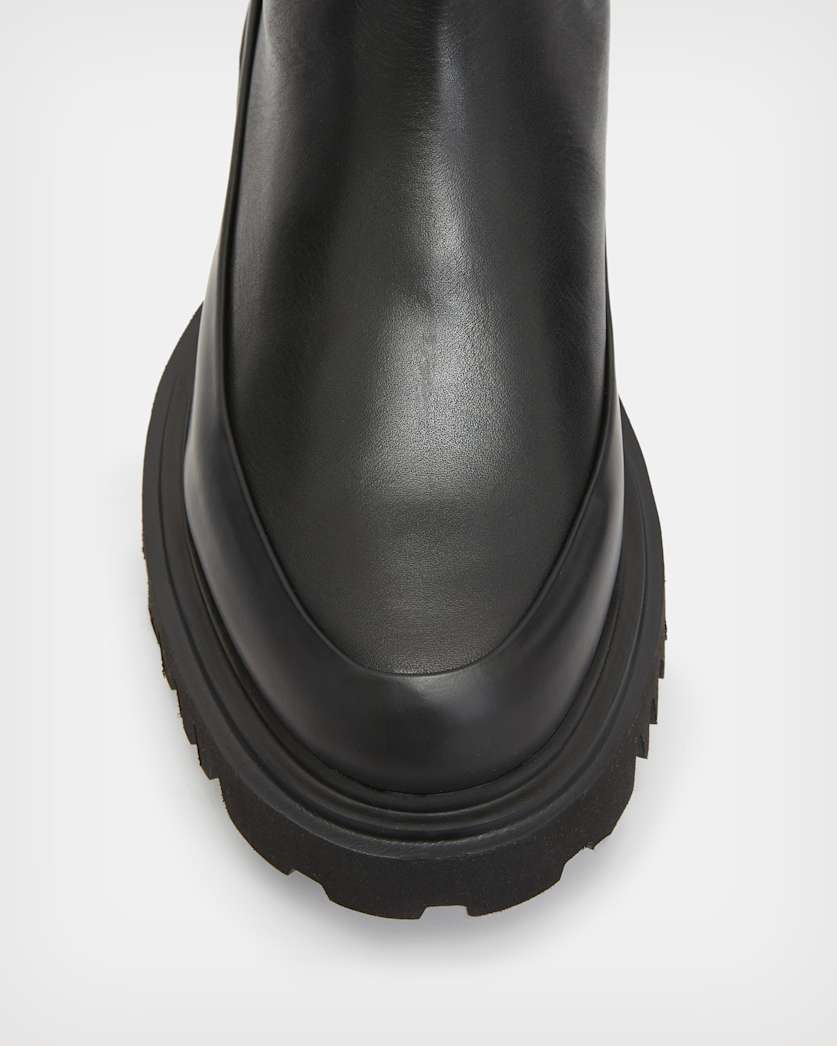 Harlee Chunky Leather Boots