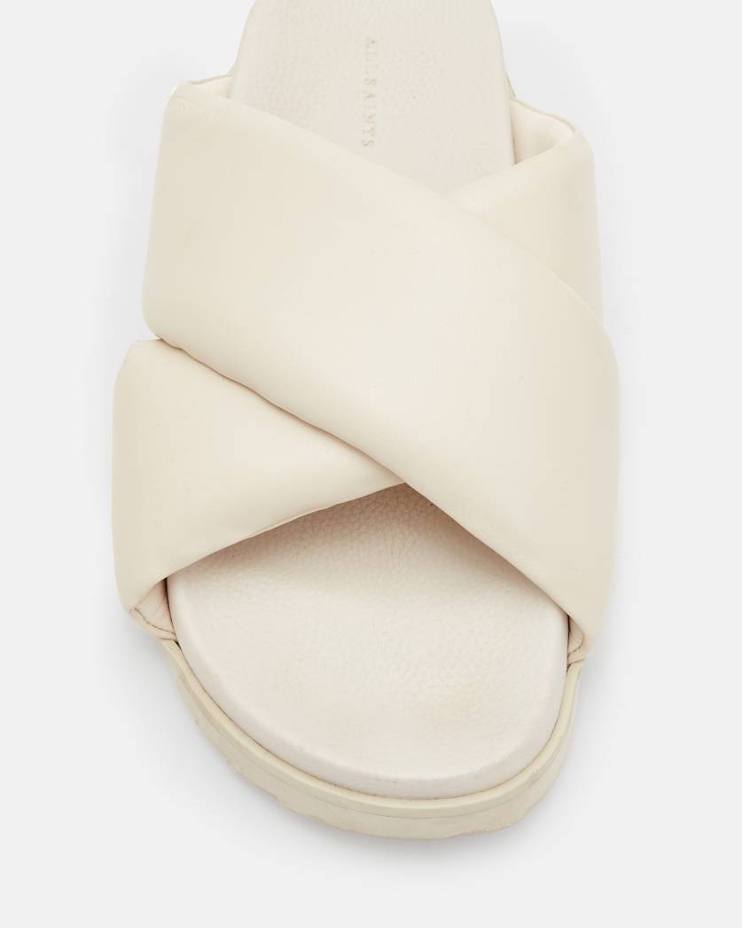 Saki Crossover Leather Sandals