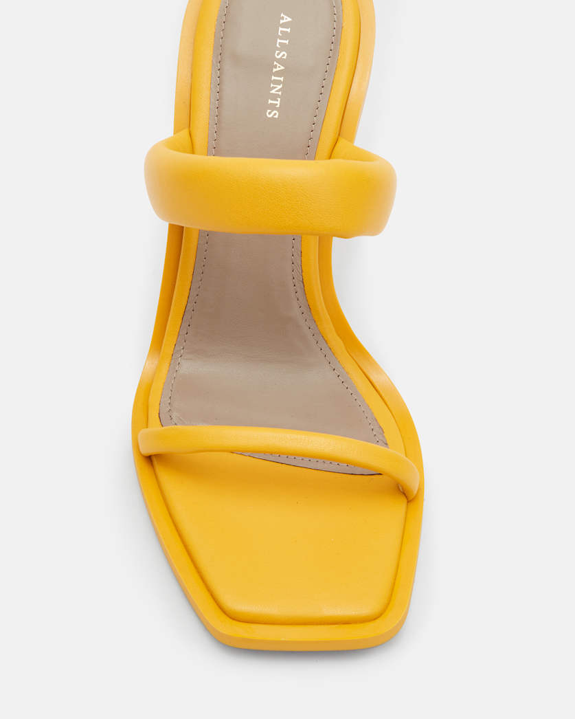 Ava Leather Heeled Sandals