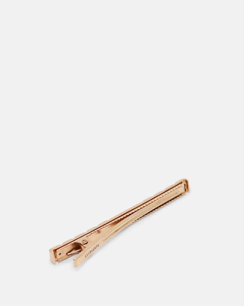 Mix Pyramid Stud French Barrette Clip