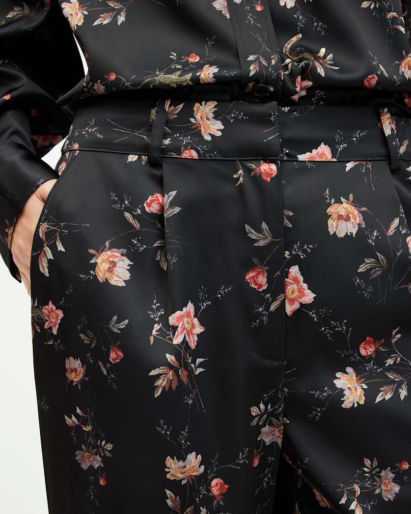 Louisa Tanana Floral Print Trousers
